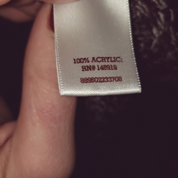 Burgundy Obré Sweater Size XL - Picture 4 of 4